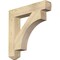 Ekena Millwork Westlake Craftsman Rough Sawn Bracket, Douglas Fir, 4"W x 24"D x 24"H BKT04X24X24WTL04RDF - alternate 1